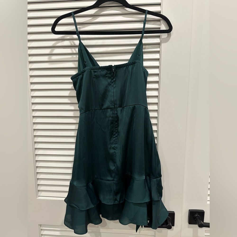 Altar'd State Jade/Green Mini Dress Medium - Picture 2 of 5